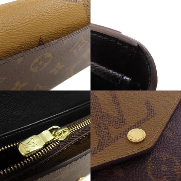 LOUIS VUITTON Brown Monogram Wallet - Picture 9 of 11